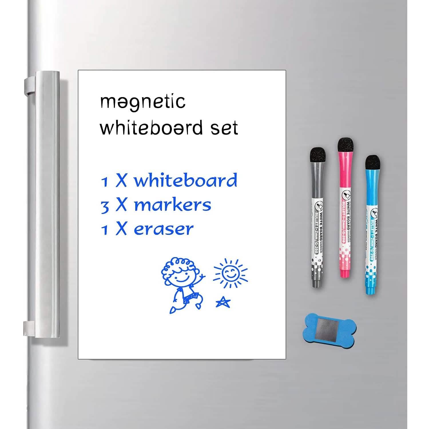 Whiteboard Magnetic Dry Erase Board Self Adhesive DailySale