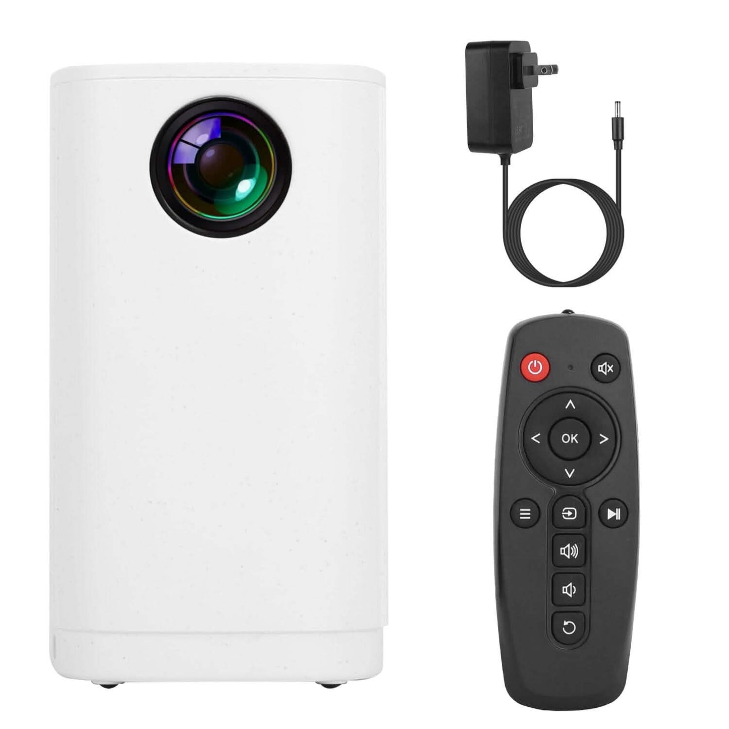 WiFi 1080P Projector Phone Projector Home Movie Projector Compatible with IOS Android iPads U Disk DailySale