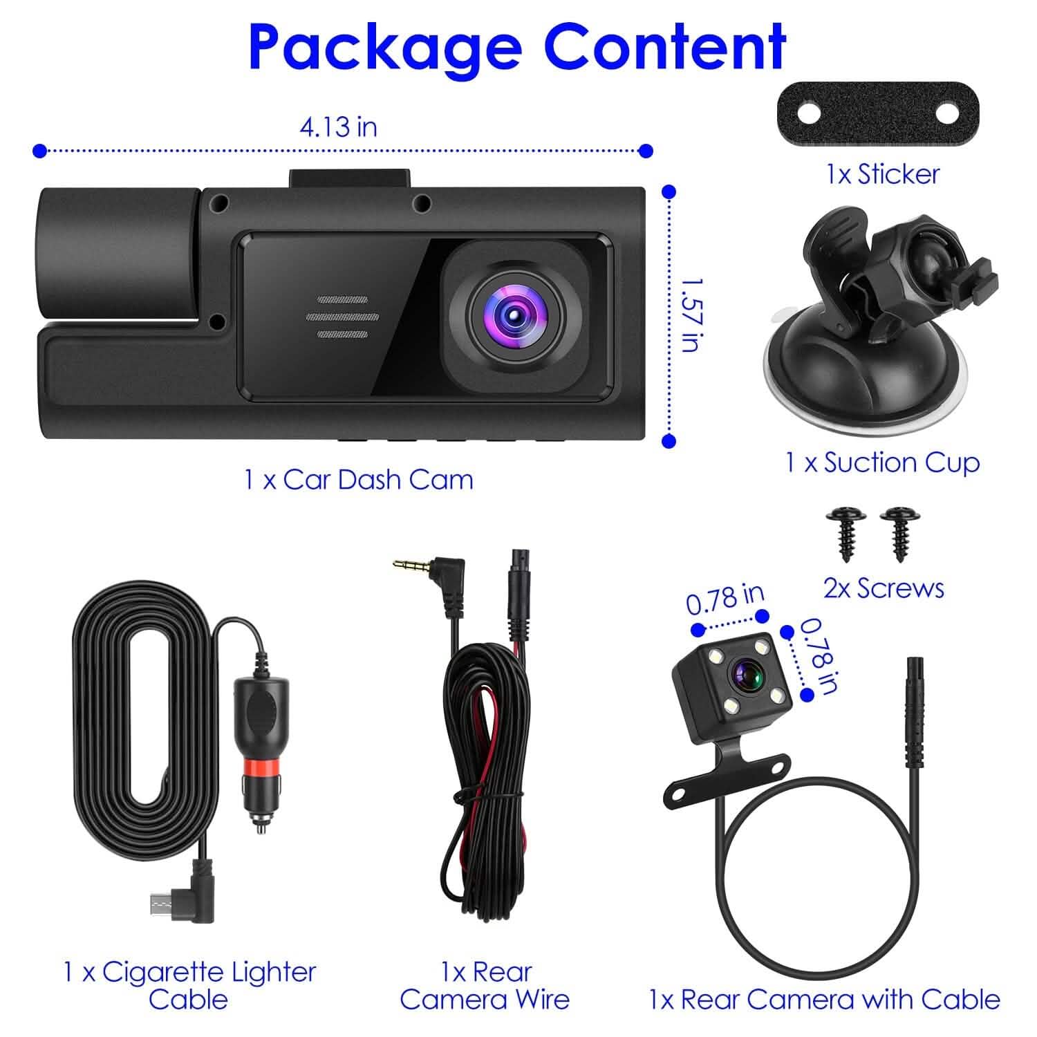 Wifi FHD 1080P Car Dash Cam DailySale