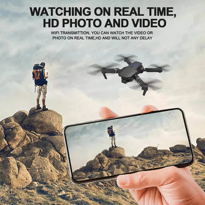 WiFi FPV RC Drone with 4K HD Camera 40Mins Flight Time Obstacle Avoidance Drone DailySale
