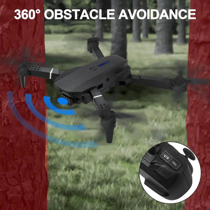 WiFi FPV RC Drone with 4K HD Camera 40Mins Flight Time Obstacle Avoidance Drone DailySale