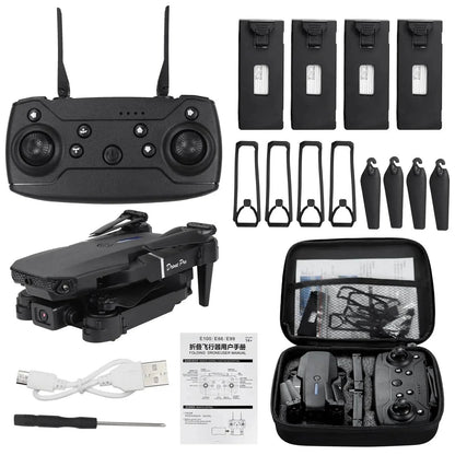 WiFi FPV RC Drone with 4K HD Camera 40Mins Flight Time Obstacle Avoidance Drone DailySale