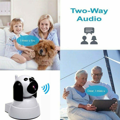WiFi IP Camera 720P HD Wireless Camera with Motion Detection Two-Way Audio Night Vision DailySale