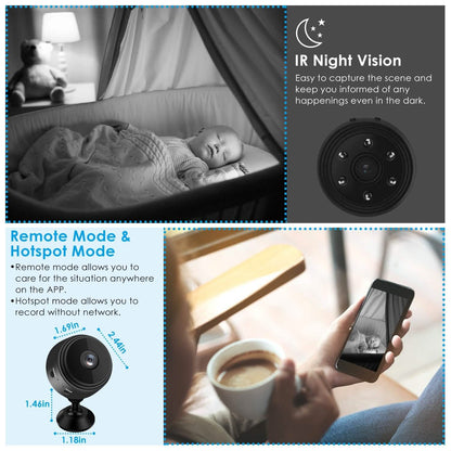 WIFI IP Home Security Camera 1080P Full HD with 32GB MMC Card DailySale