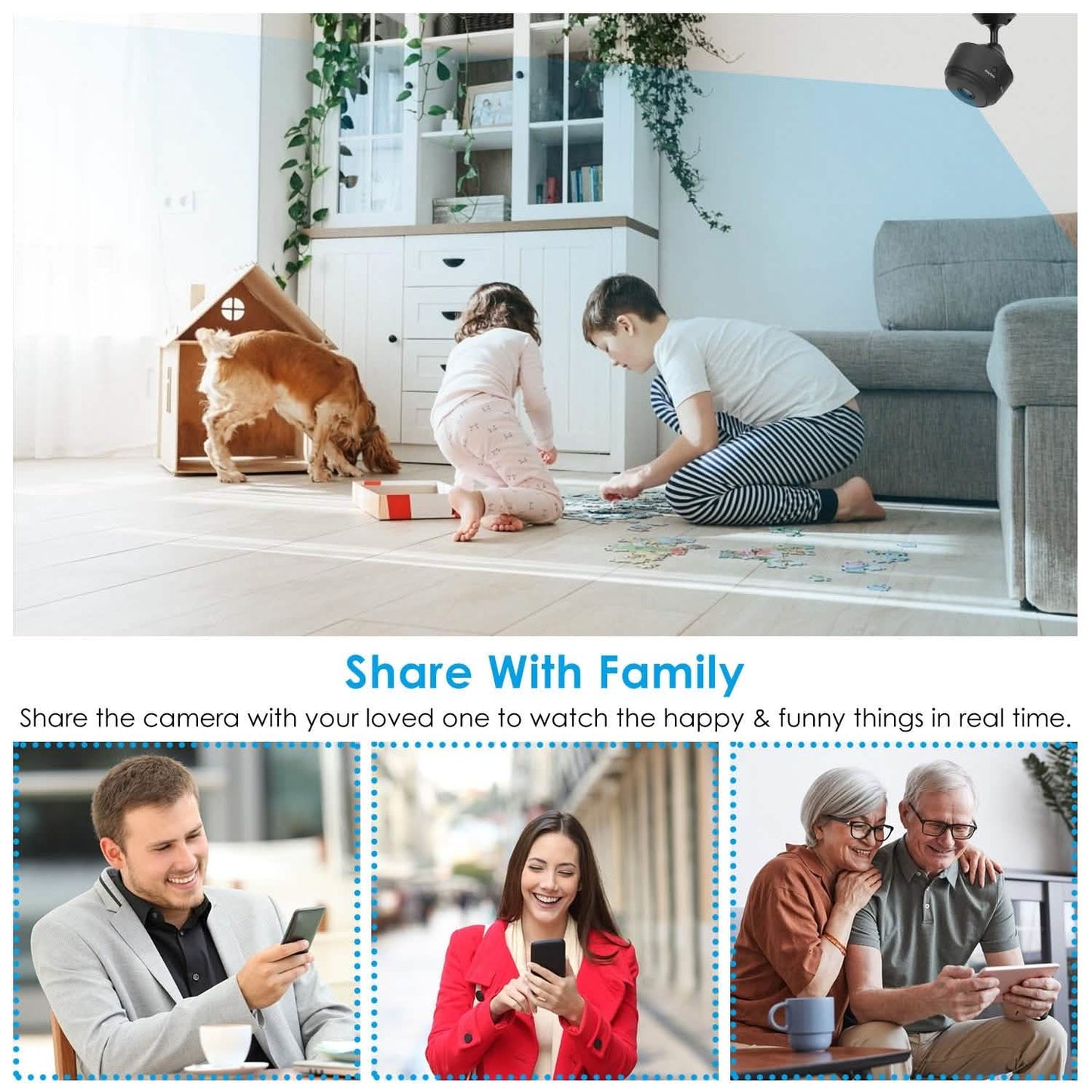 WIFI IP Home Security Camera 1080P Full HD with 32GB MMC Card DailySale