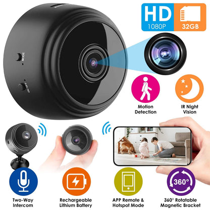 WIFI IP Home Security Camera 1080P Full HD with 32GB MMC Card DailySale