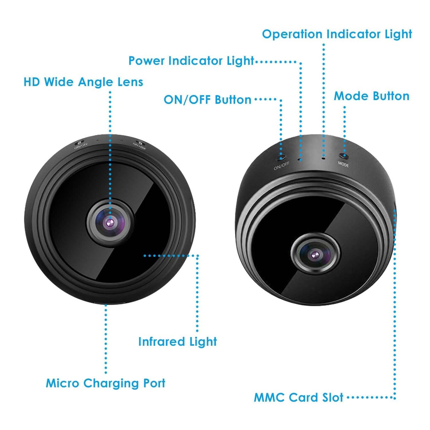 WIFI IP Home Security Camera 1080P Full HD with 32GB MMC Card DailySale