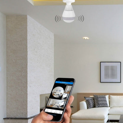 WiFi Light Bulb Camera 960P Security Camera 360° DailySale
