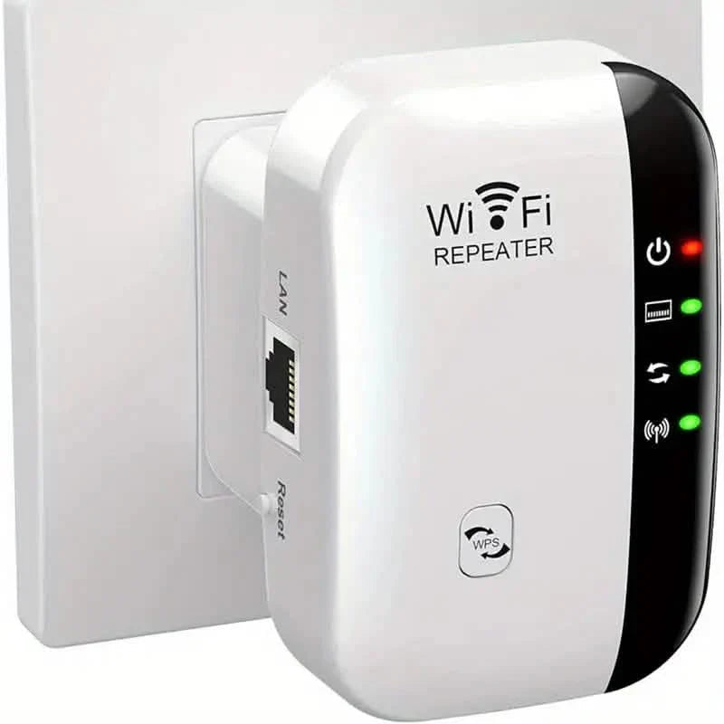 WiFi Long Range Amplifier Extender Signal Booster Wireless Internet Repeater with Ethernet Port DailySale