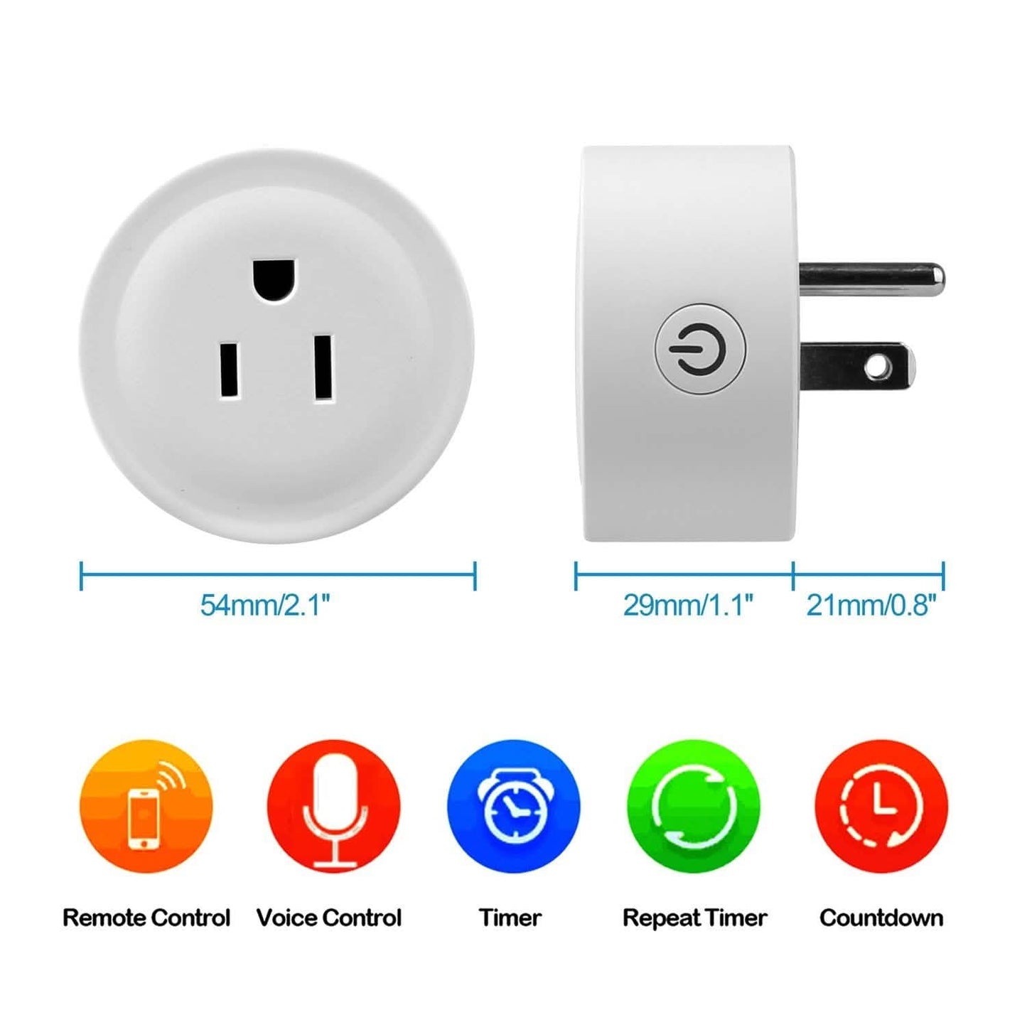 WiFi Smart Socket APP Plug Outlet Remote DailySale
