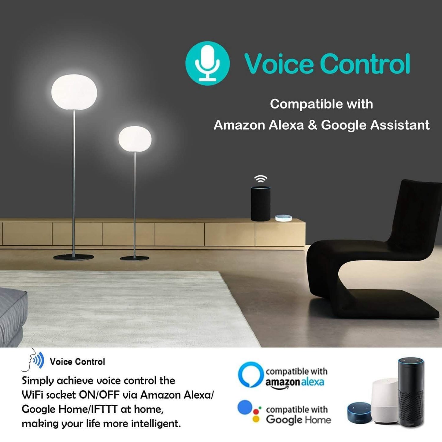 WiFi Smart Socket APP Plug Outlet Remote DailySale