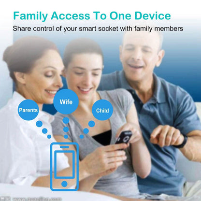 WiFi Smart Socket APP Plug Outlet Remote DailySale