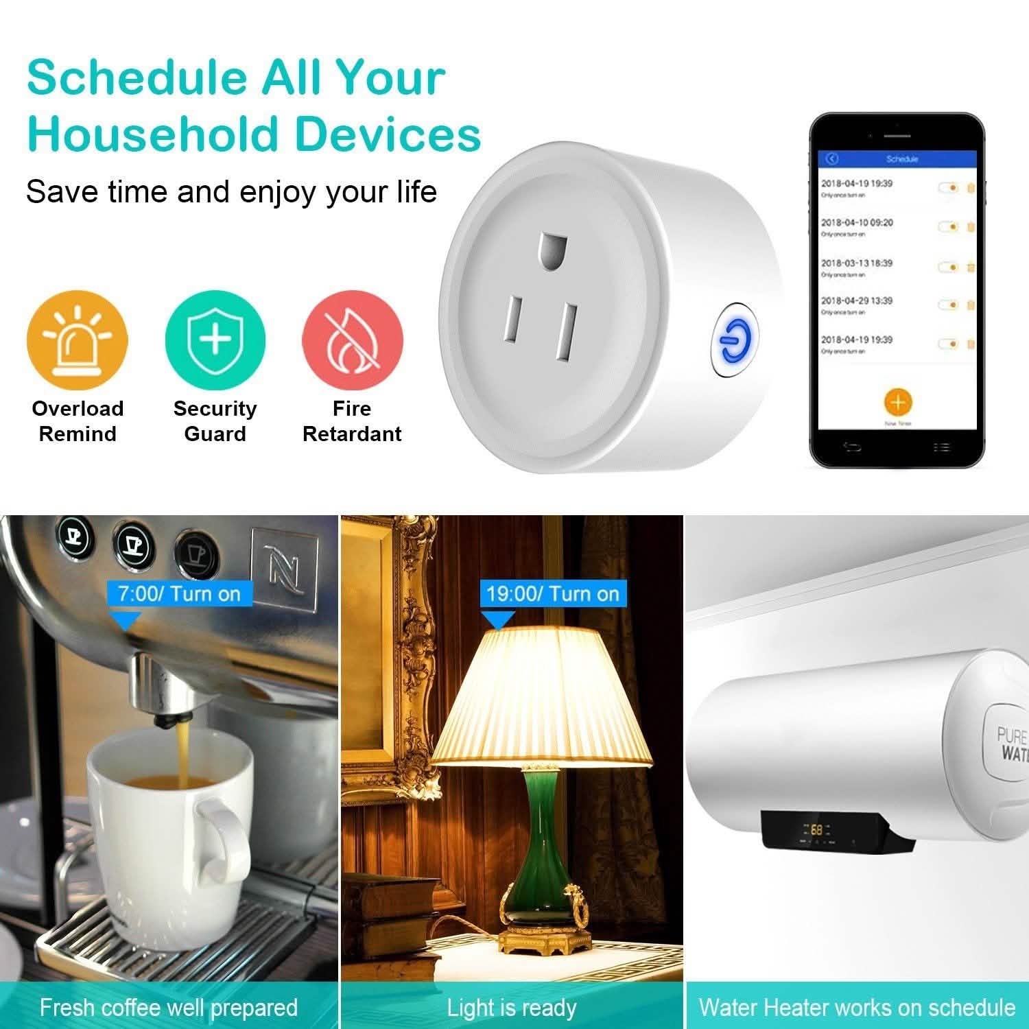 WiFi Smart Socket APP Plug Outlet Remote DailySale