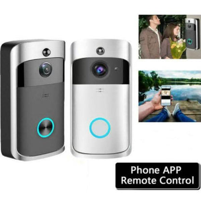 WiFi Wireless Video Doorbell Two-Way Talk Smart PIR Door Bell Security Camera HD DailySale