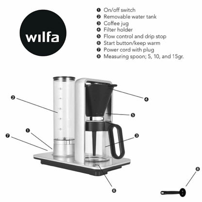 Wilfa Svart Precision Automatic Coffee Maker DailySale