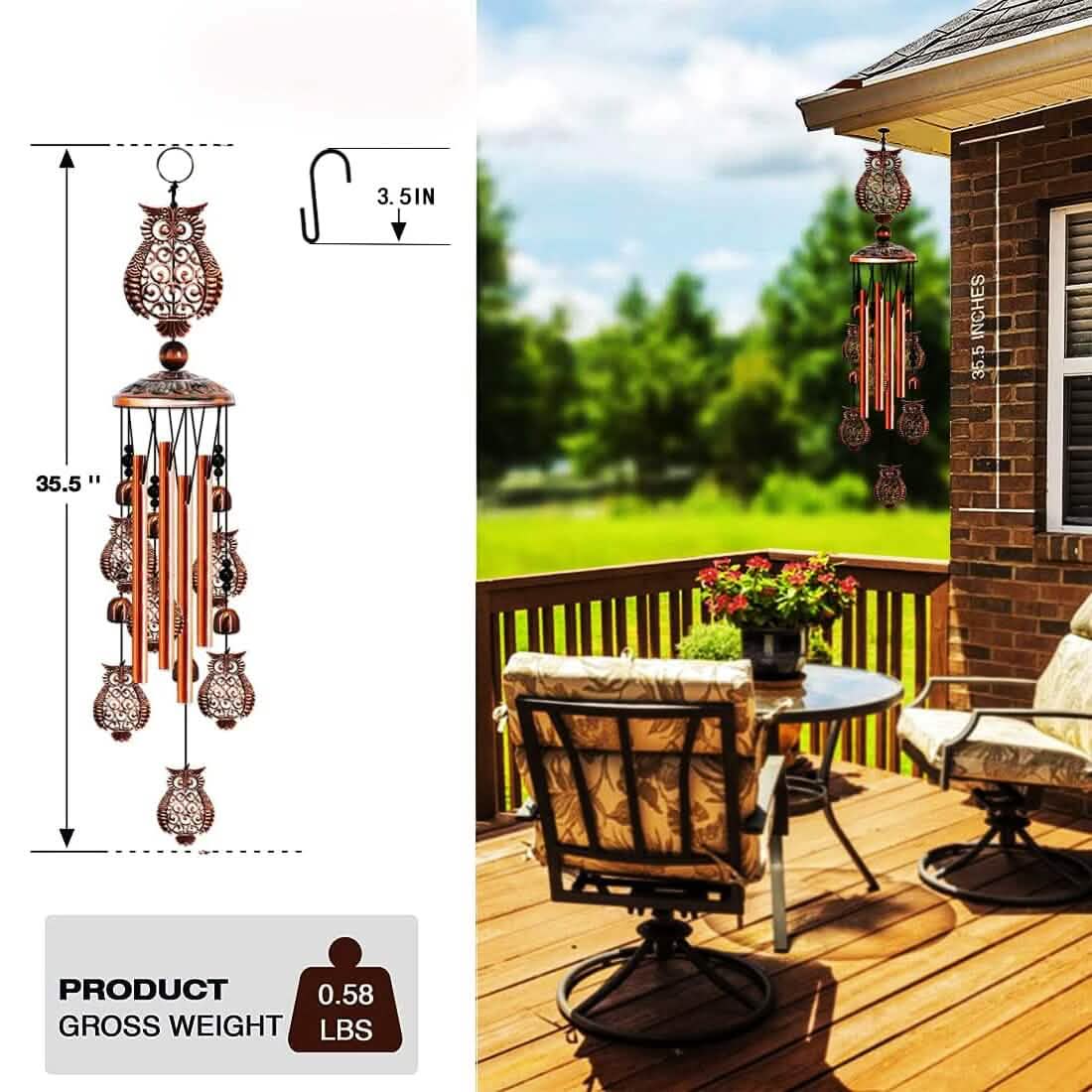 Wind Chimes for Outside Decor DailySale