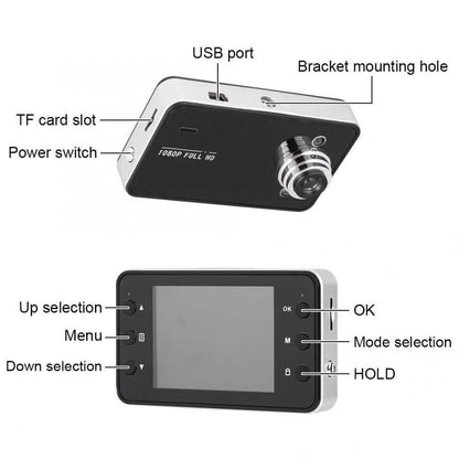 Windshield-Mount 1080p Wide-Angle Video Recorder DailySale