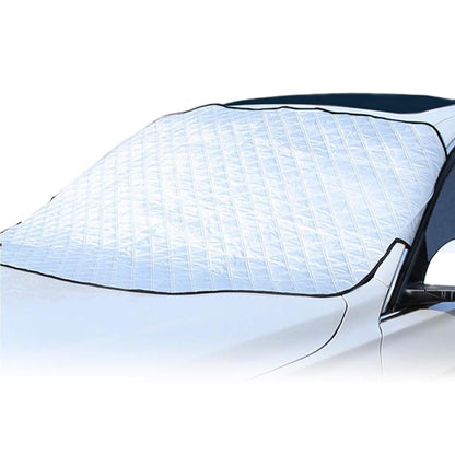 Windshield Protector Against Ice Sun Fit for Small Mid SUVs with Anti-theft Flaps DailySale