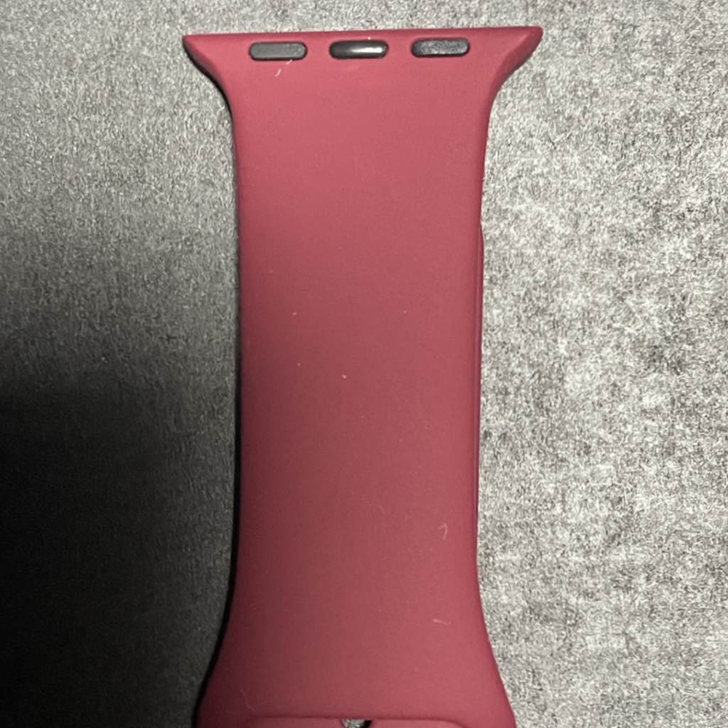 Wine Red Silicone strap for Apple Watch - Wristwatchstraps.co