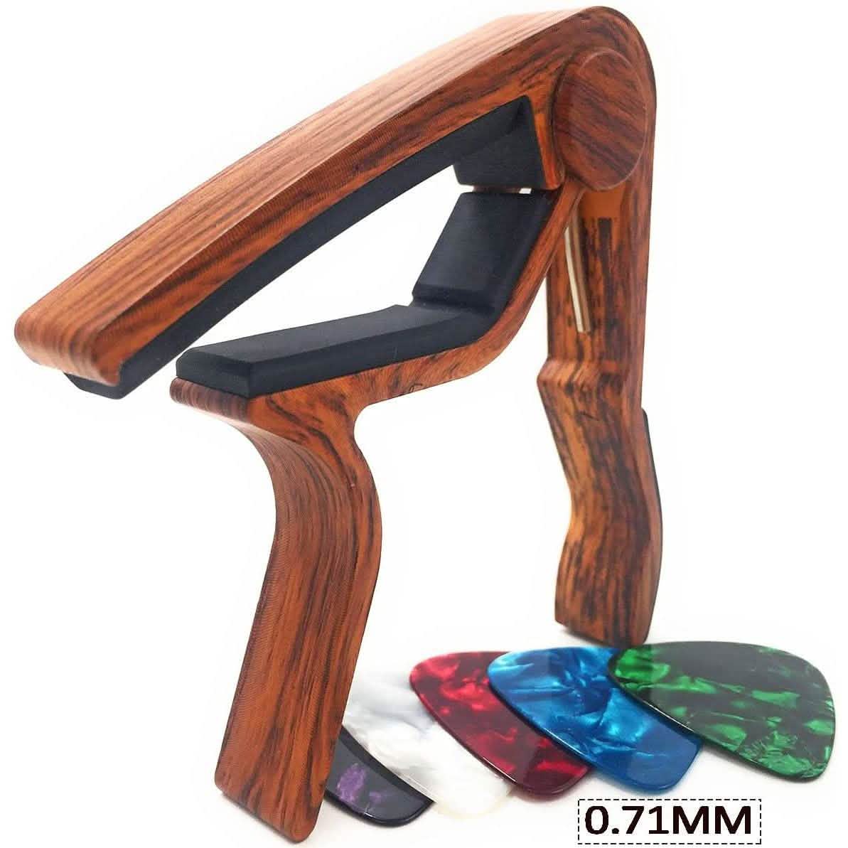 WINGO Quick-Change Capo for 6 String Steel Acoustic and Electric Guitars DailySale