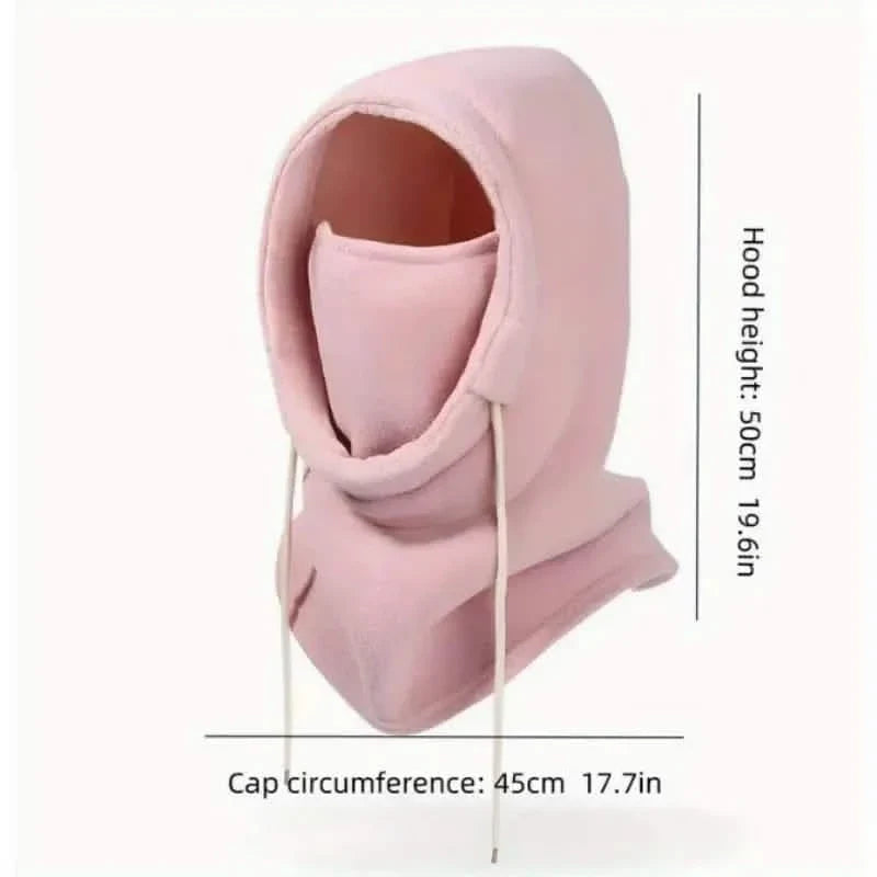 Winter Balaclava Hooded Scarf - Warm Neck Gaiter with Hood DailySale