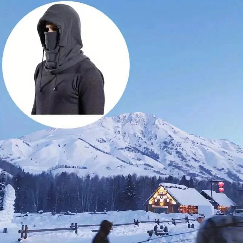Winter Balaclava Hooded Scarf - Warm Neck Gaiter with Hood DailySale