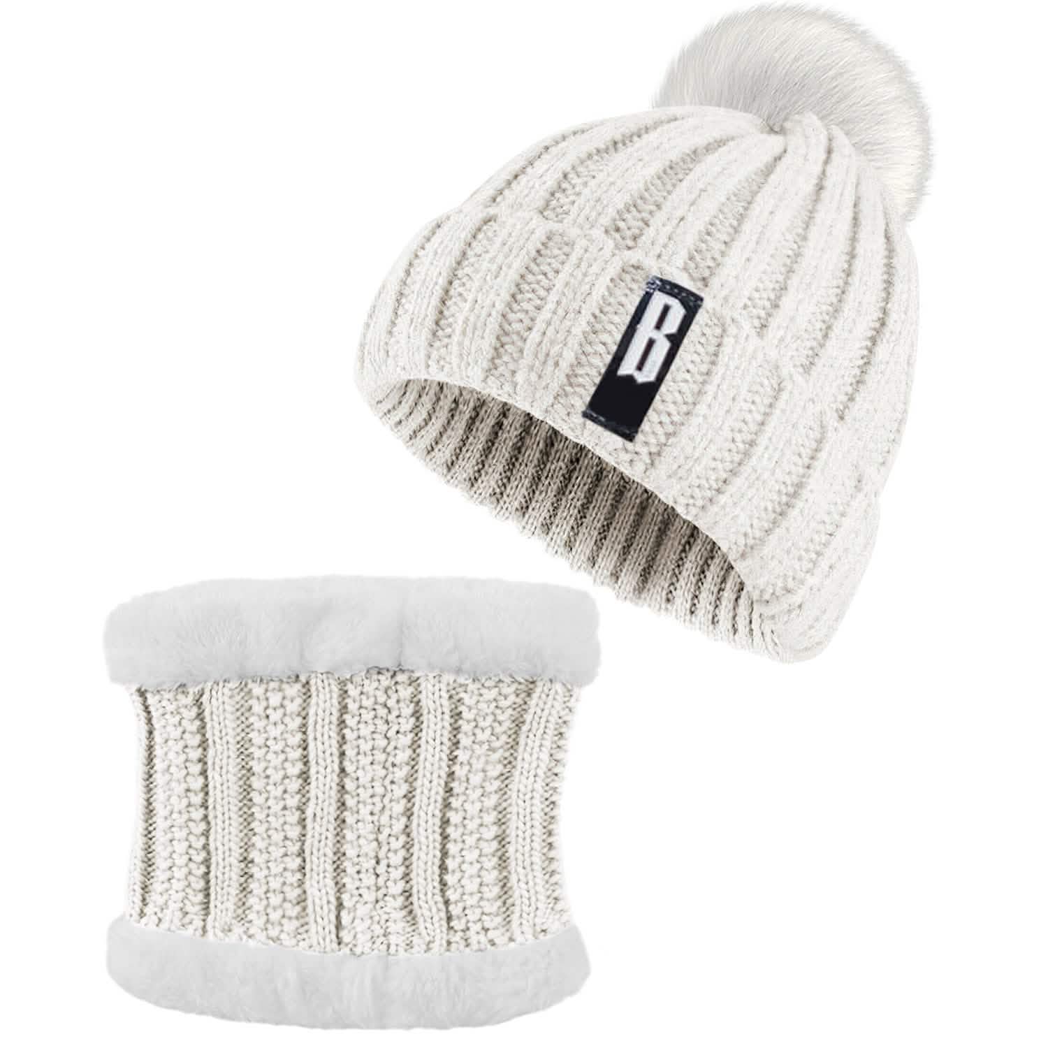 Winter Beanie Hat Scarf Set for Women DailySale