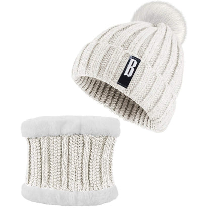 Winter Beanie Hat Scarf Set for Women DailySale
