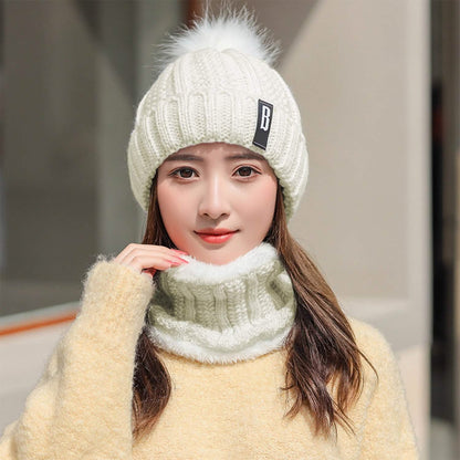 Winter Beanie Hat Scarf Set for Women DailySale