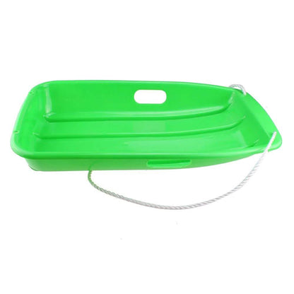 Winter Durable Plastic Snow Sled In Boat Shape For Child And Adult DailySale