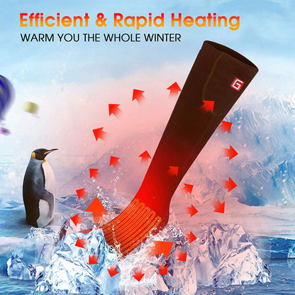 Winter Heating Socks Men and Women Electric Battery Heating Socks Set DailySale