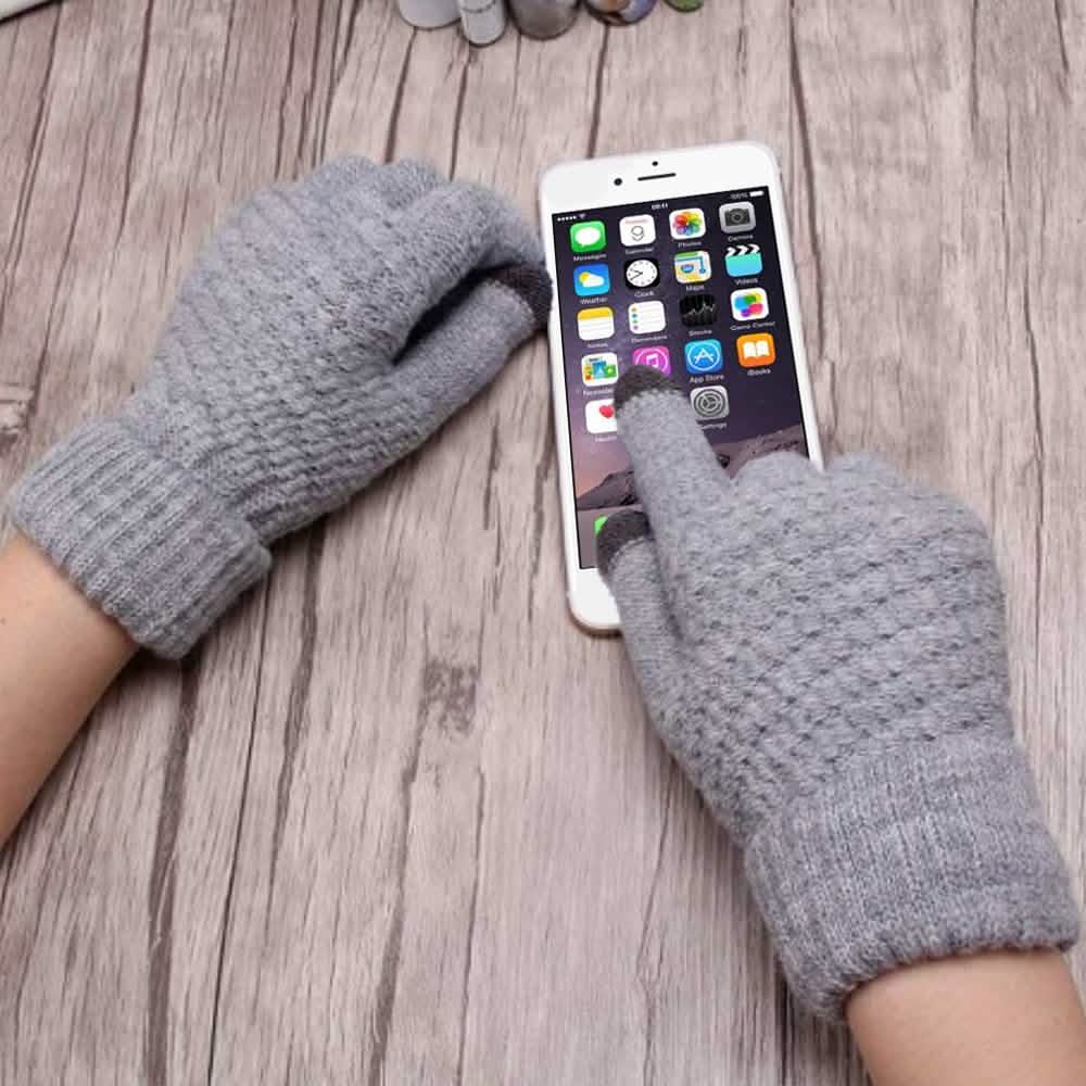Winter Knitted Touch Screen Gloves DailySale