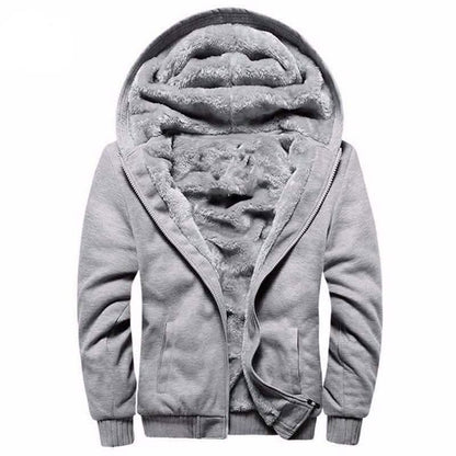 Winter Men's Hooded Long Sleeve Zipper Jacket DailySale