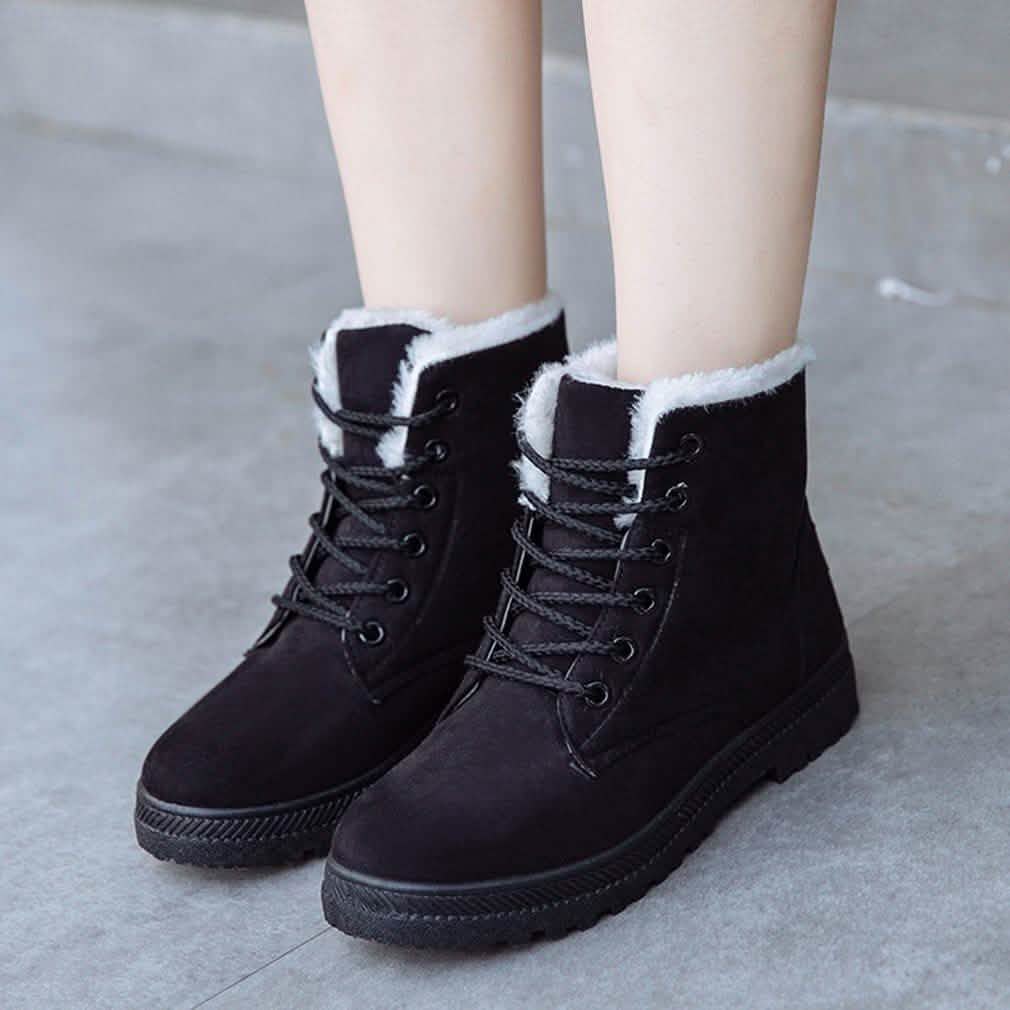 Winter Outdoor Flat Short Boots DailySale