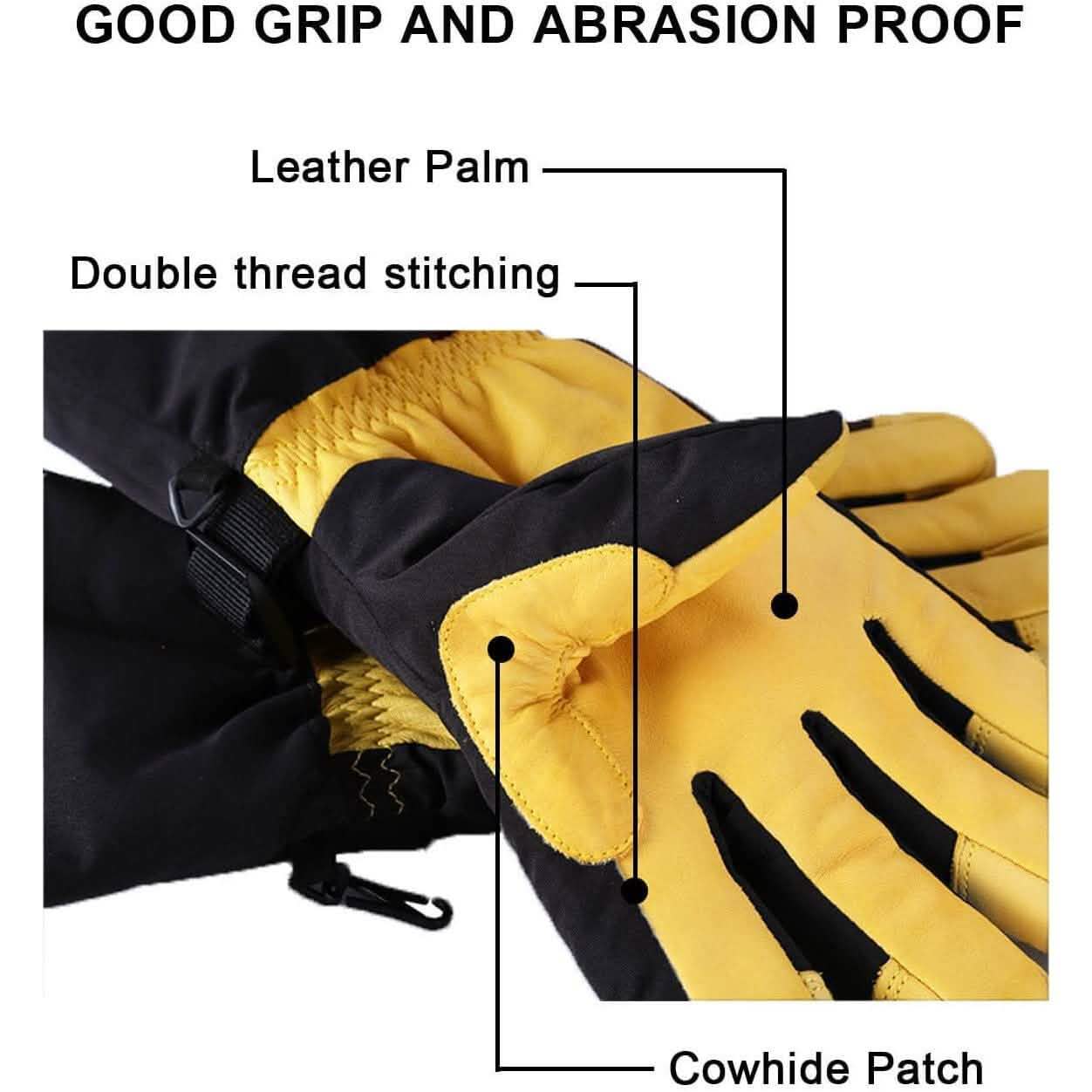 Winter Ski Thermal Gloves for Men and Women DailySale