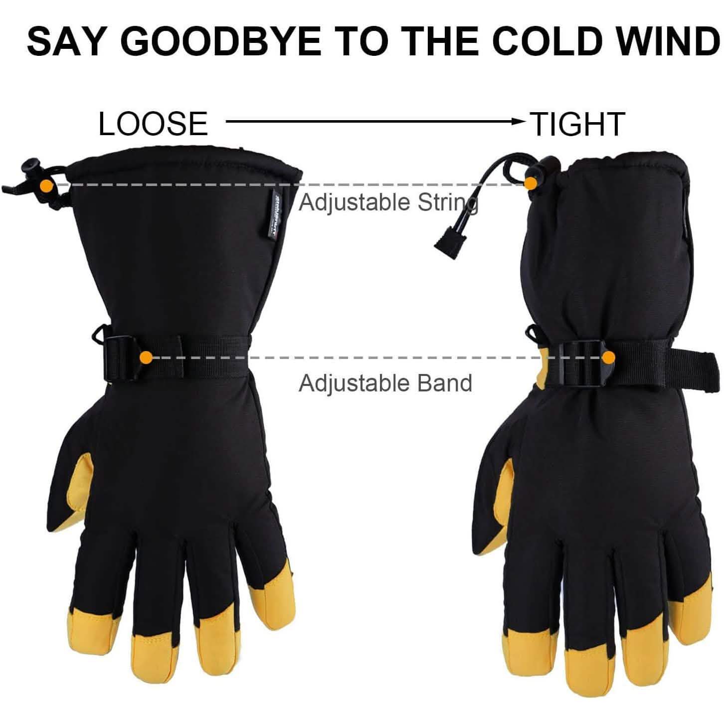 Winter Ski Thermal Gloves for Men and Women DailySale