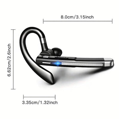 Wireless 5.3 Single-Ear Business Headset with Mic DailySale