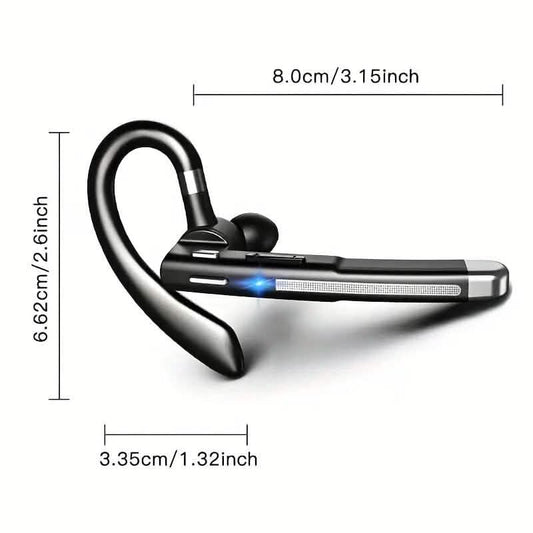 Wireless 5.3 Single-Ear Business Headset with Mic DailySale