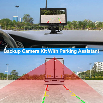 Wireless Backup Camera System Vehicle Rear View Monitor Kit DailySale