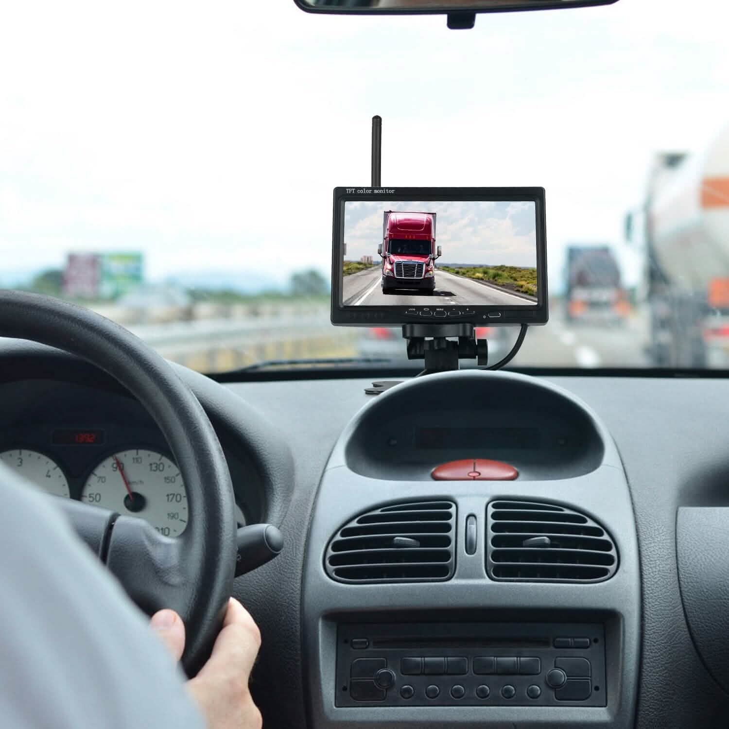 Wireless Backup Camera System Vehicle Rear View Monitor Kit DailySale