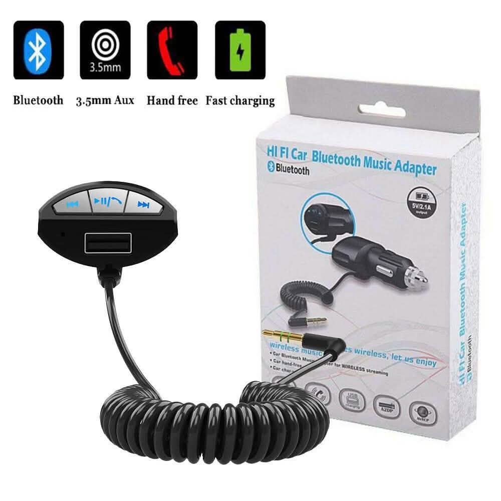 Wireless Bluetooth Audio Receiver Adapter For CAR AUX Audio Port Or Headphones DailySale