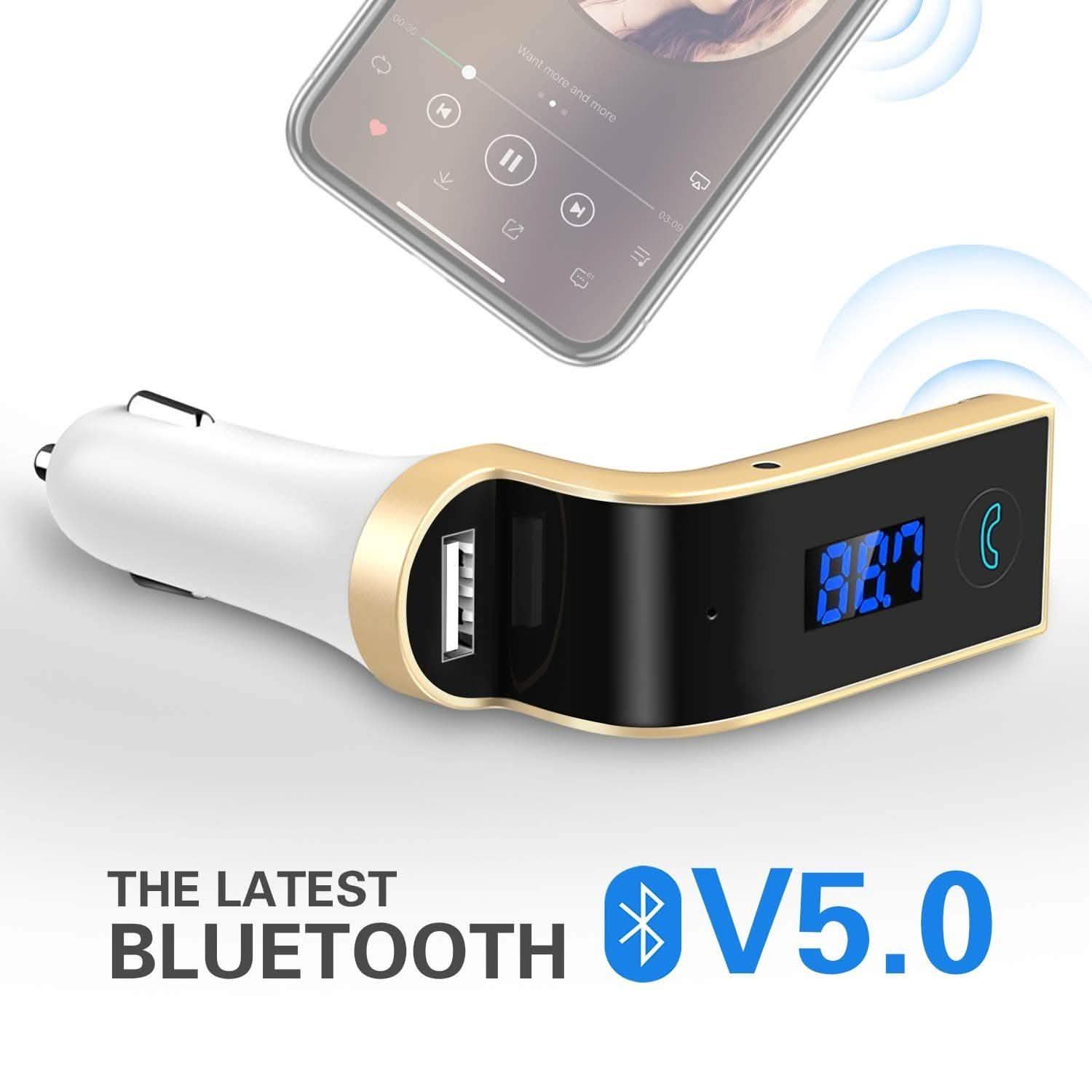 Wireless Bluetooth FM Transmitter Car Kit DailySale