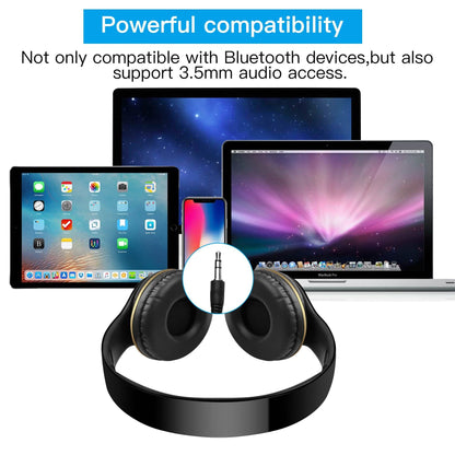 Wireless Bluetooth Headphones Stereo Heavy Bass Earphones Over the Ear Headset DailySale