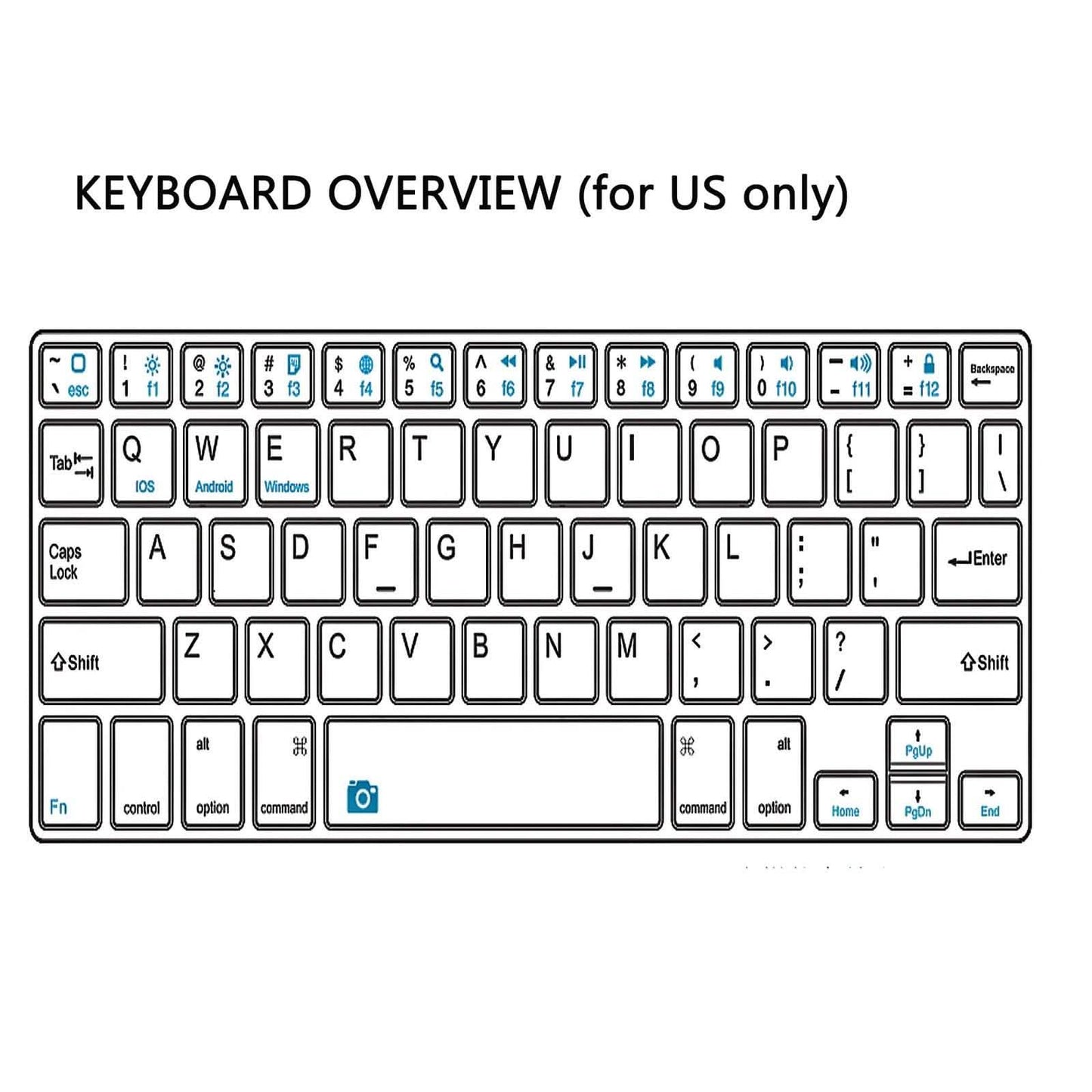 Wireless Bluetooth Keyboard Case with Keyboard for iPad 9.7" 17/18 A1822, A1823 and A1893 DailySale