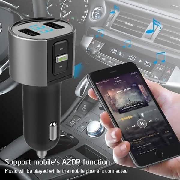 Wireless Car Mp3 FM Transmitter USB Charger DailySale
