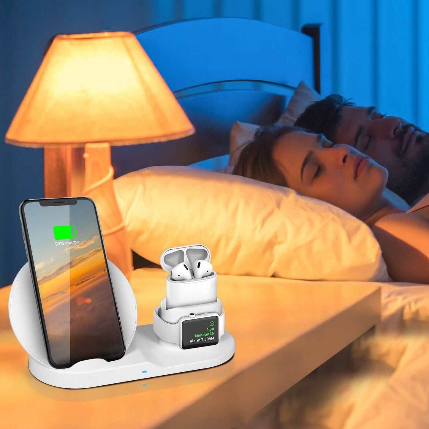 Wireless Charger 10W Fast Charging Station DailySale
