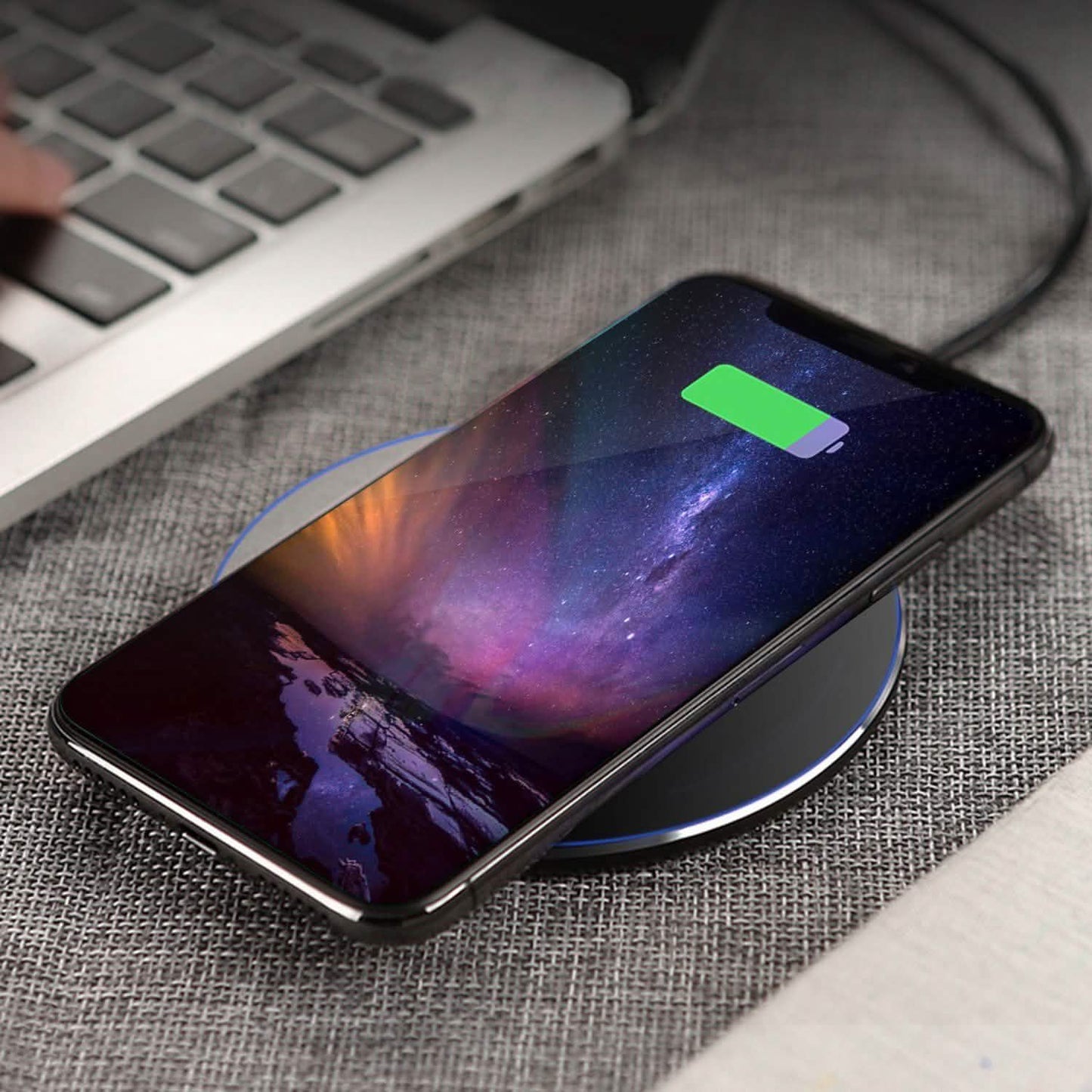 Wireless Charger Qi-Certified Ultra Slim 5W Charging Pad DailySale
