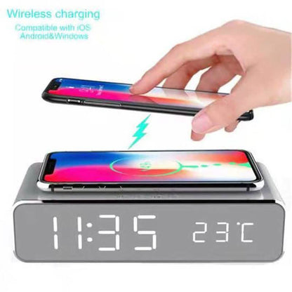 Wireless Charging Digital Alarm Clock DailySale