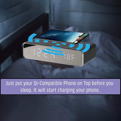 Wireless Charging Digital Alarm Clock DailySale