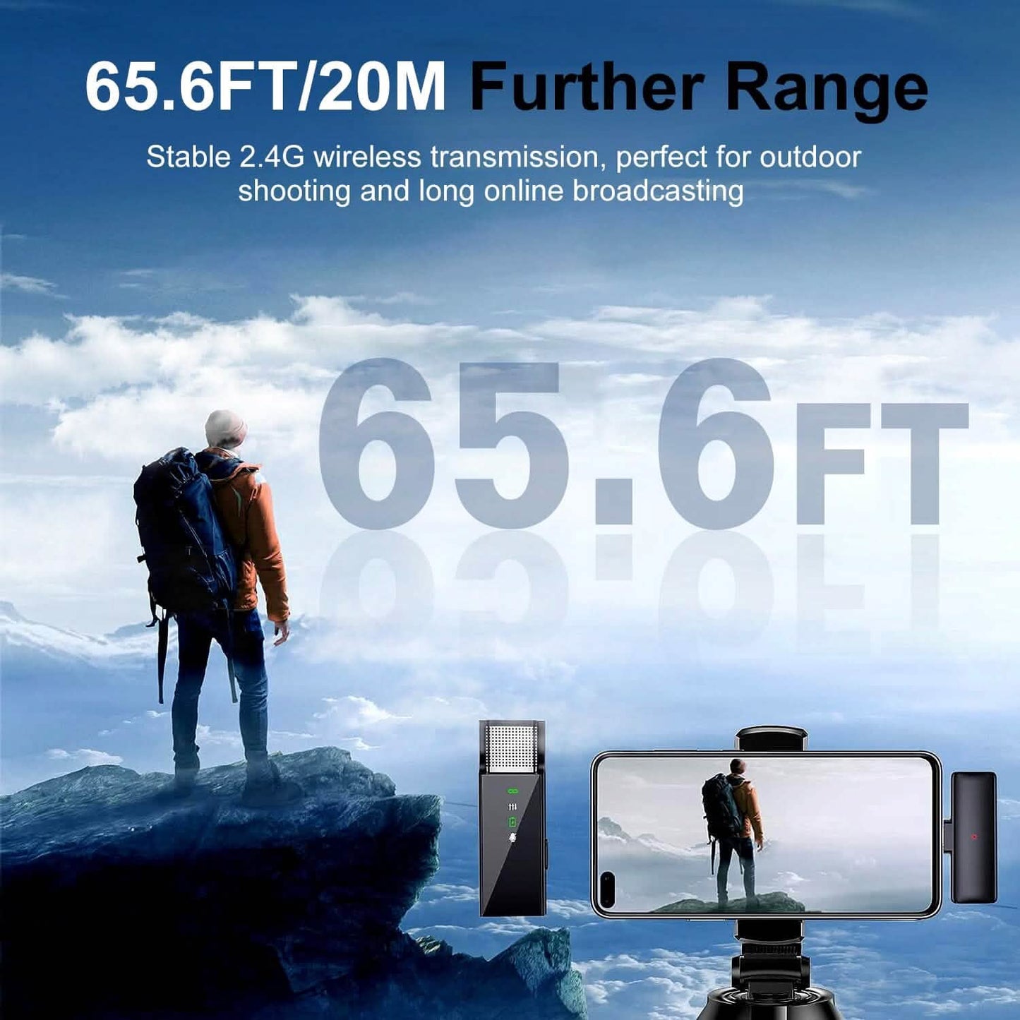 Wireless Clip On Microphone with Charging Case DailySale
